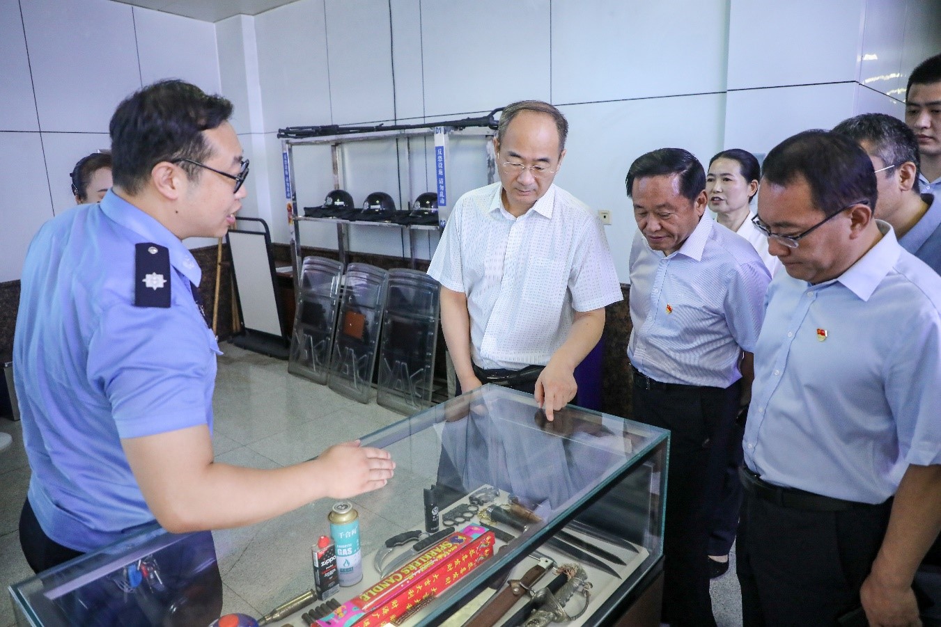 栾健到恒峰g22调研并开展清静生产督导检查